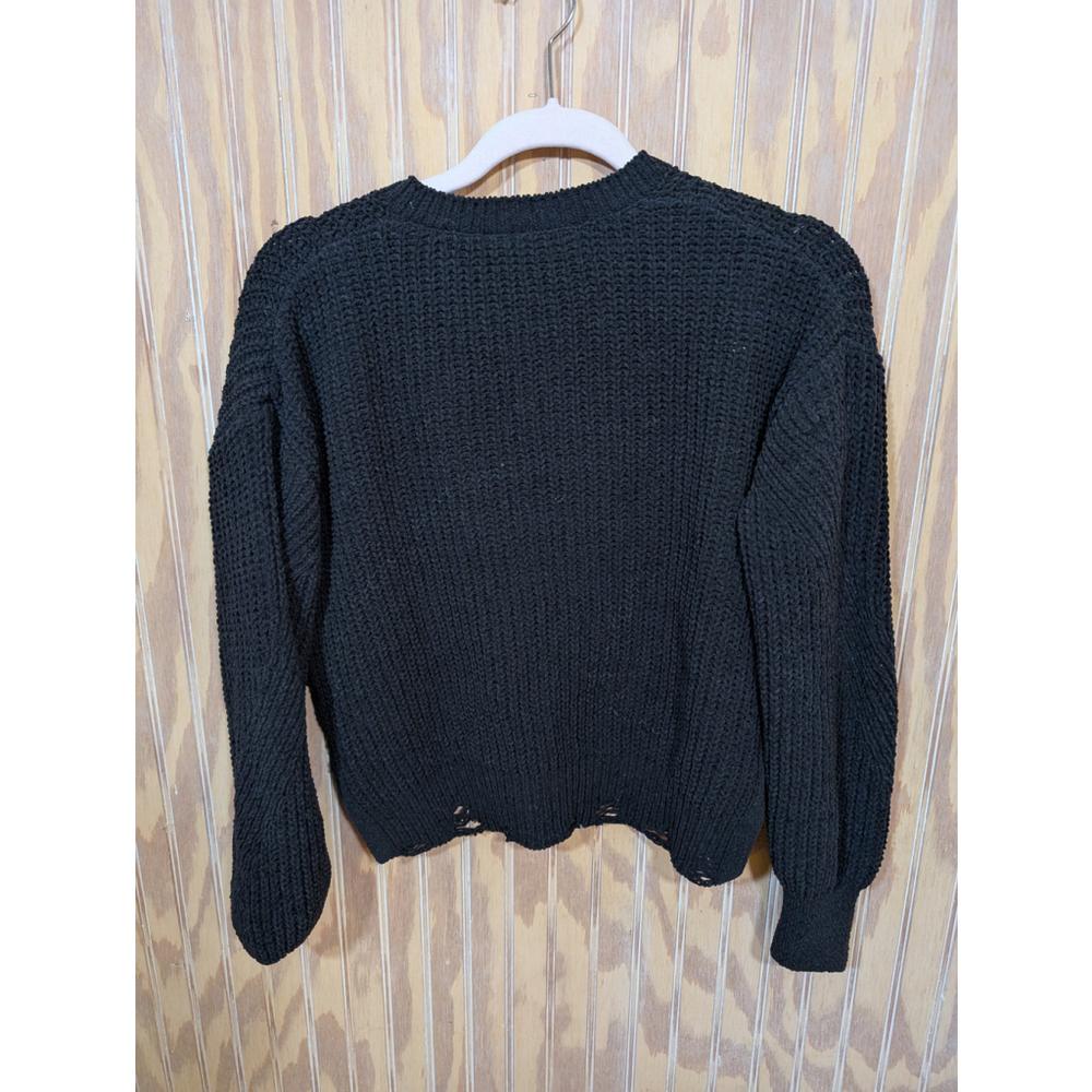 Women's No Boundaries Sweater, M, Black - Picture 6 of 8